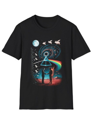 Pink Floyd T-shirt, 100% cotton, black, size L