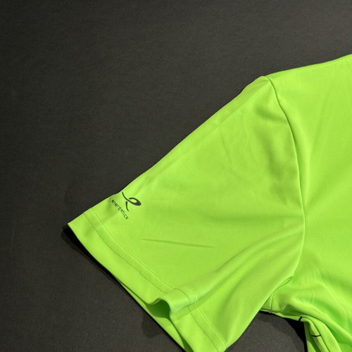 Energetics Nion T-shirt like new, men's size M, black and green