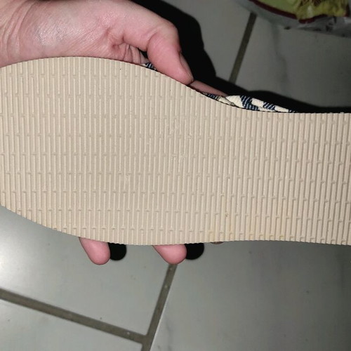 Havaianas espadrilles new, size 37, white and blue