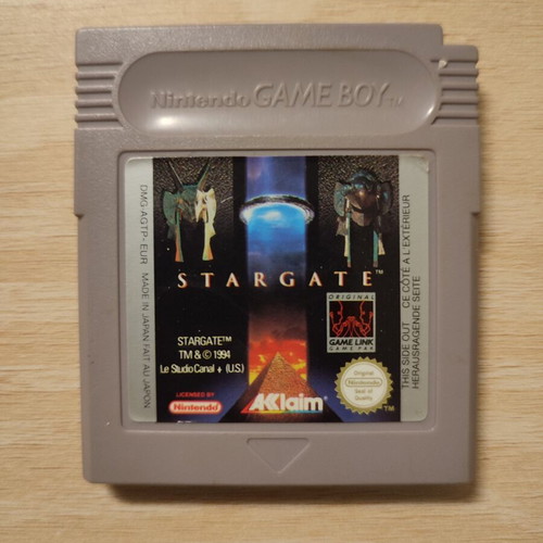 Stargate Nintendo Game Boy cartridge like new, PAL EUR