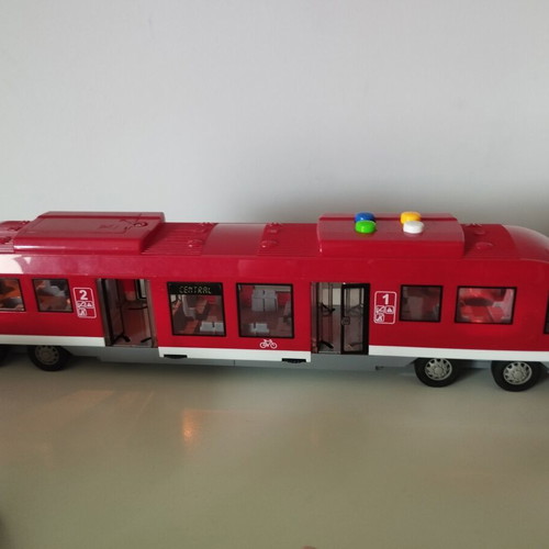 Large toy vehicle with sound and light like new