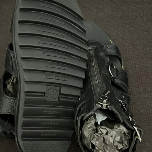 Dr Martens Olson leather sandals women's size 39, black