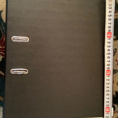 Q-Connect folders like new, pack of 12+2, black