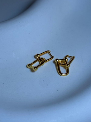 Earrings new gold plated 925 gold color