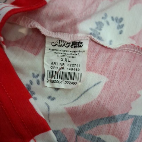 Floral dress AWG Mode Center XXL like new, black and red