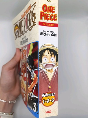 One Piece Manga Volumes 1, 2, 3 like new