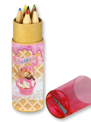 Zacharota Colored Pencils new 10 pcs with name