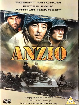 DVD Anzio μεταχειρισμένο, ταινία δράσης με Robert Mitchum, με υπότιτλους