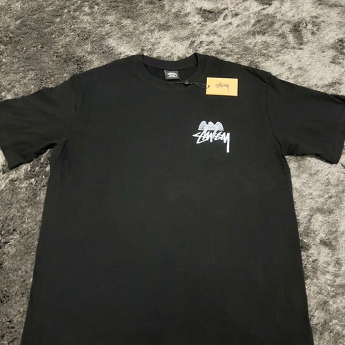 Stussy t shirt new, size large, black