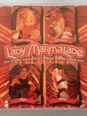 Lady Marmalade cd single μεταχειρισμένο, Christina Aguilera, Lil' Kim, Mya, Pink