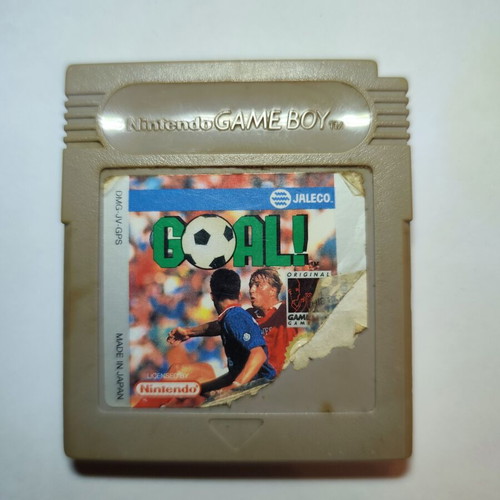 Nintendo Game Boy Goal! cartridge used, sports genre