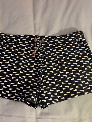 Tommy Hilfiger Men's Swim Boxer XXL like new, blue and white