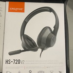 Logitech H390 and Creative HS-720 v2 headsets new, professional communication