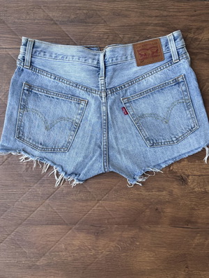 Levi's 501 Denim Shorts vintage, like new, blue, W27