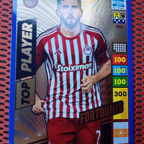 Panini Φορτούνης μπλε Top Player Super League 2023-2024 Adrenalyn XL σαν καινούργιο