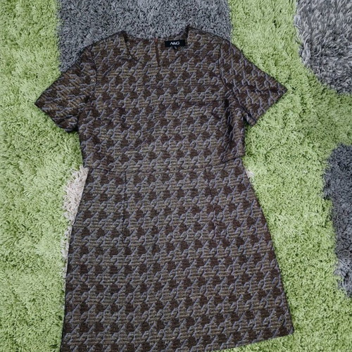 A&G UK dress brown and gold size M like new