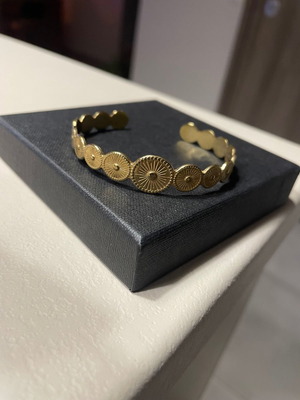 Steel bracelet used, purchased from Italy