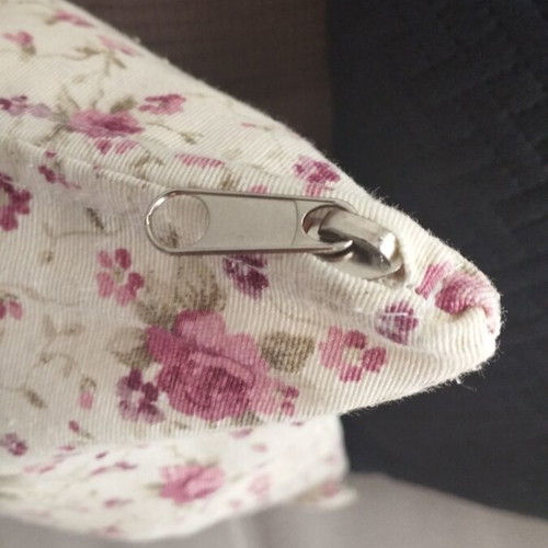 Laura Ashley decorative pillow like new with floral design