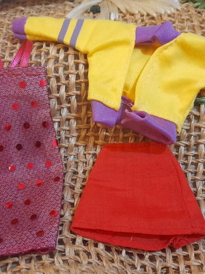 Barbie clothes used, sold together