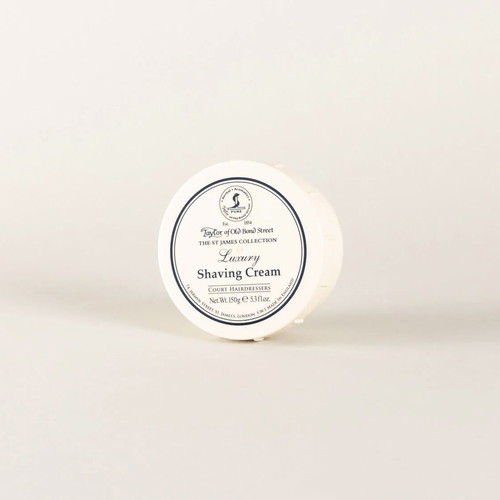 Taylor of Old Bond Street St James Collection Luxury Shaving Cream 150g New