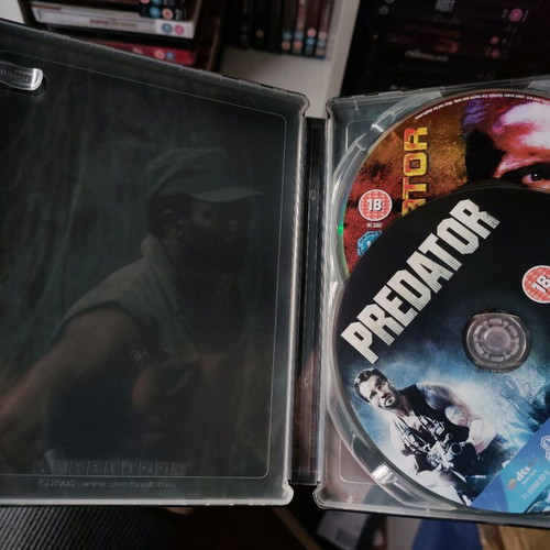 Predator Blu-Ray steelbook like new with Greek subtitles