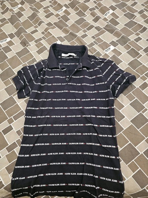 Calvin Klein Polo Shirt medium like new, blue