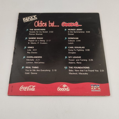 Oldies but Goodys rock classics CD