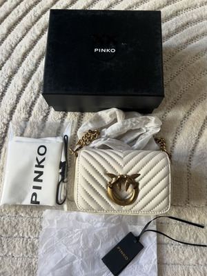 Pinko Bag Mini new, crossbody, white beige