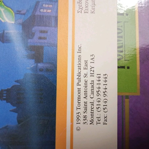 Folder with 4 large fairy tale books like new, 90s
