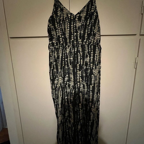 Shein women's summer one-piece jumpsuit, new, black and beige XL
