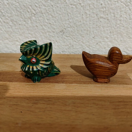 Wooden decorations used, pack