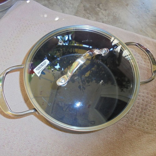 Brabantia pot with Chrome lid 20 cm new