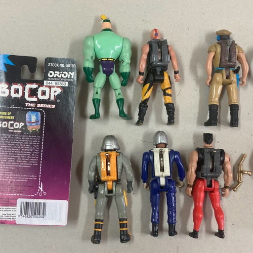 Package 9 x Kenner & Toy Island Robocop 1988 - 1995 In good condition Price 45 Euros