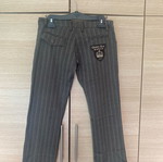Denny Rose women's low-rise pants like new, gray and brown size M