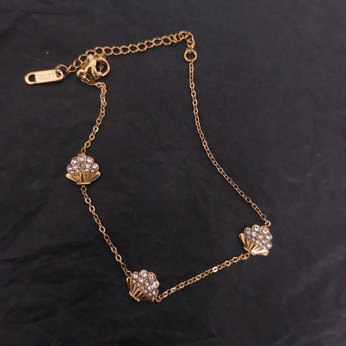 Anklet chain new, gold stainless steel
