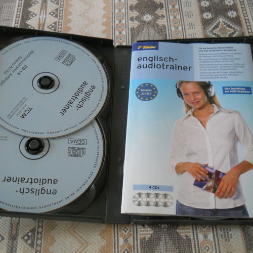 English Audiotrainer 4 CD used, good condition