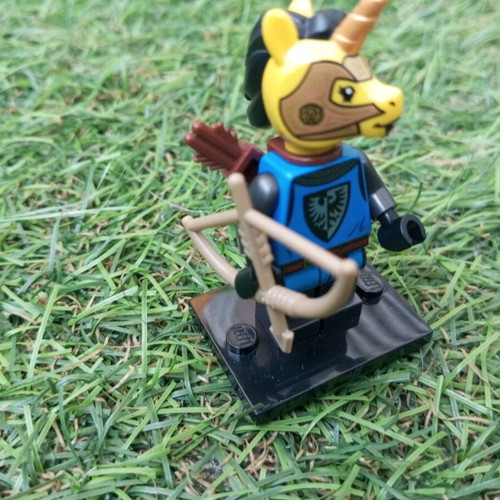 Lego Medieval Unicorn Archer like new Black Falcon