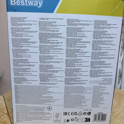Bestway Flowclear 3028 L/h Pool Water Pump like new