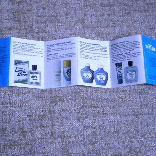 Aqua Velva Ice Blue After Shave 105 ml Williams pack of 2 new with vintage box