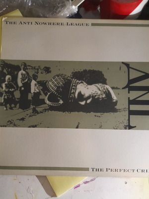 The Anti Nowhere League The Perfect Crime vinyl like new, rock