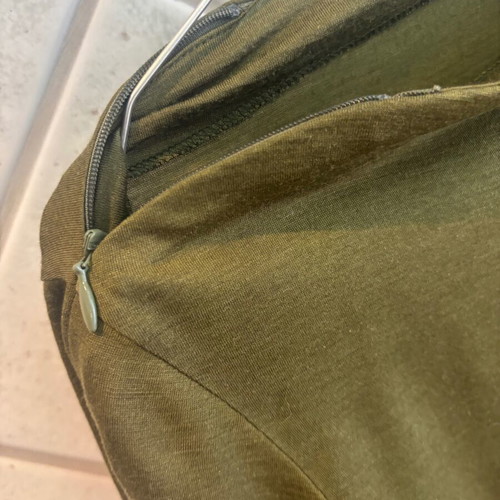 Antonios Markos vintage long olive dress, M