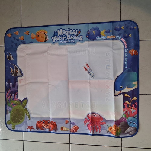 Water Painting Canvas used with 2 water markers 60x80 cm