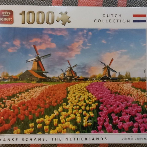 Puzzle "Tulips of Netherlands" 1000 pieces new