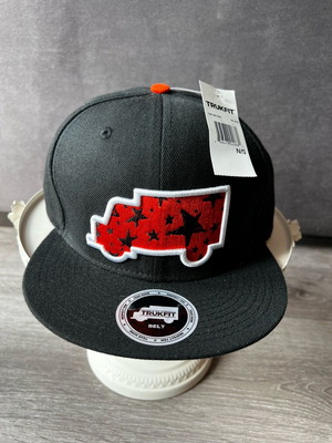 Trukfit Black & Red Stars Lil Wayne Snapback Hat new with tags