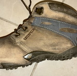 CAT hiking boots, beige, size 43