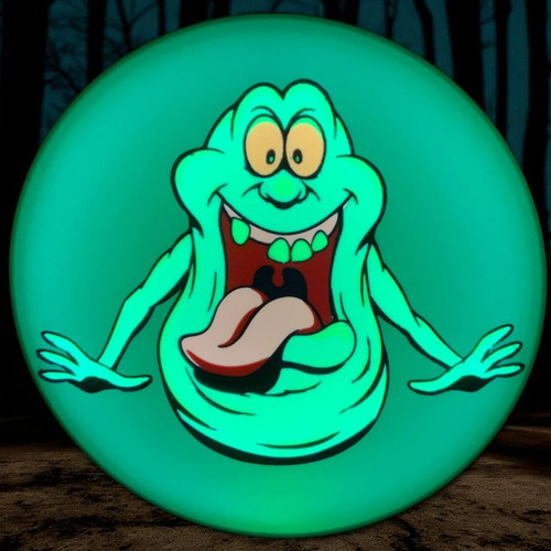 Slimer 3D printed fan art lightbox new, Ghostbusters retro decoration