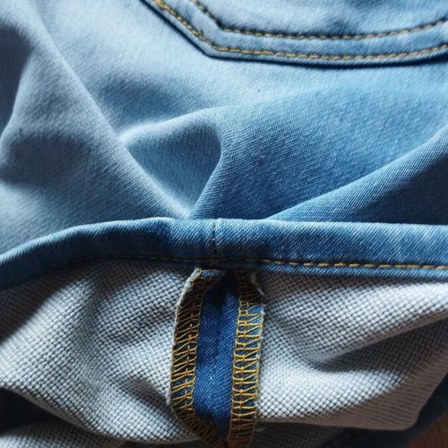 Livergy jean bermuda shorts like new, size W34, blue cotton