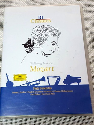 Wolfgang Amadeus Mozart Flute Concertos CD used, classical music