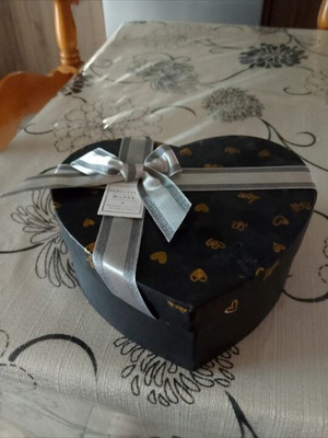 Gift box with assorted cosmetics