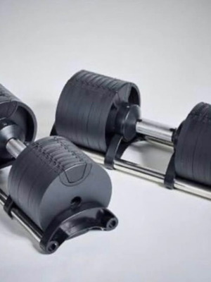Ρυθμιζόμενοι αλτήρες έως 32kg σαν καινούργιοι με περιστροφή της λαβής